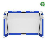 BAZOOKA “BEAST” FULL ALUMINIUM FOLDING GOAL 180x120 Royal Blå/Vit