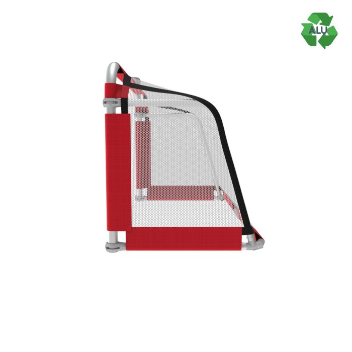 BAZOOKA “BEAST” FULL ALUMINIUM FOLDING GOAL 150x90 Röd/vit