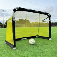BAZOOKA “BEAST” FULL ALUMINIUM FOLDING GOAL 180x120 Svart/gul