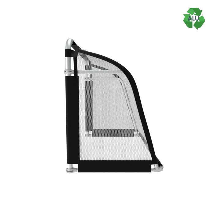 BAZOOKA “BEAST” FULL ALUMINIUM FOLDING GOAL 180x120 Svart/vit