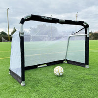BAZOOKA “BEAST” FULL ALUMINIUM FOLDING GOAL 180x120 Svart/vit
