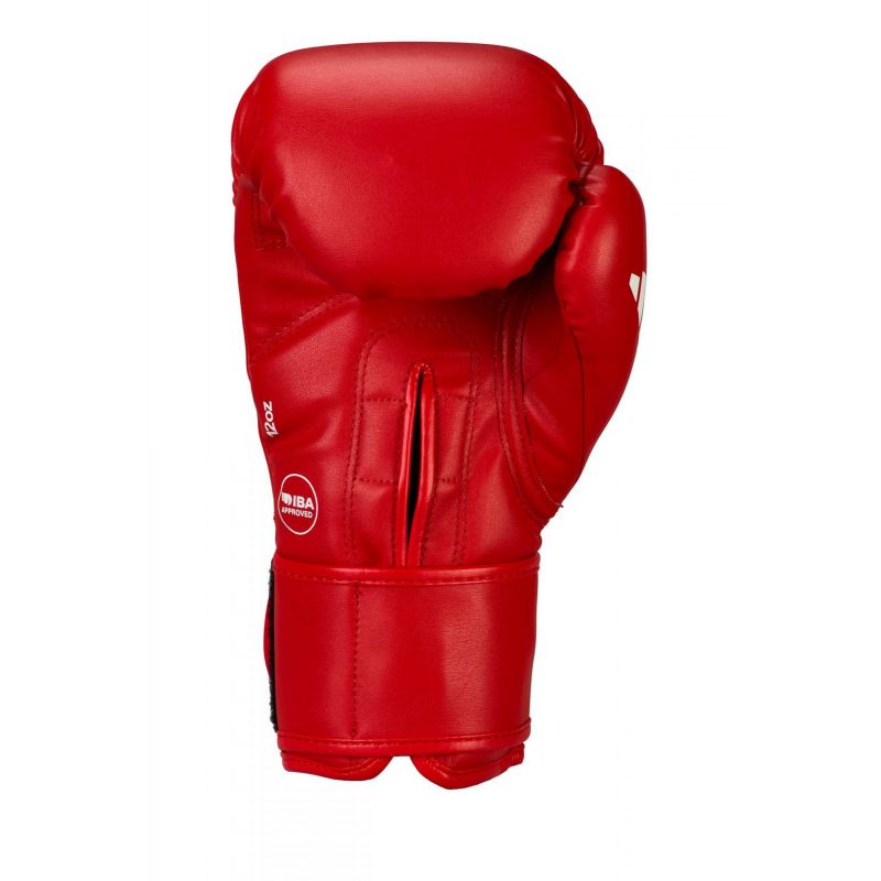 adidas Iba synthetic leather boxing gloves-red