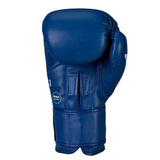 adidas Iba Cactus Leather Boxing Gloves-Blue