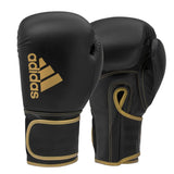 adidas HYBRID 80 boxing gloves black gold