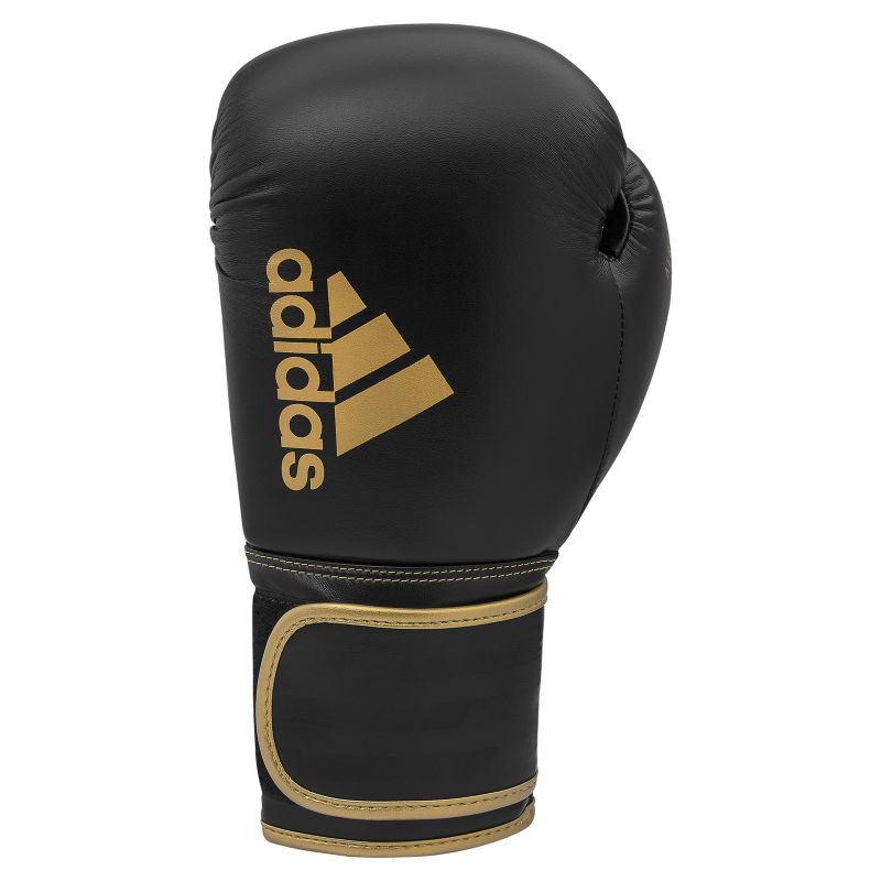 adidas HYBRID 80 boxing gloves black gold