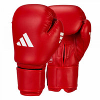 adidas Iba synthetic leather boxing gloves-red