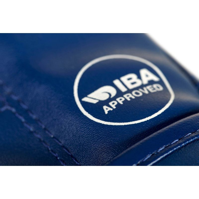 adidas Iba Cactus Leather Boxing Gloves-Blue